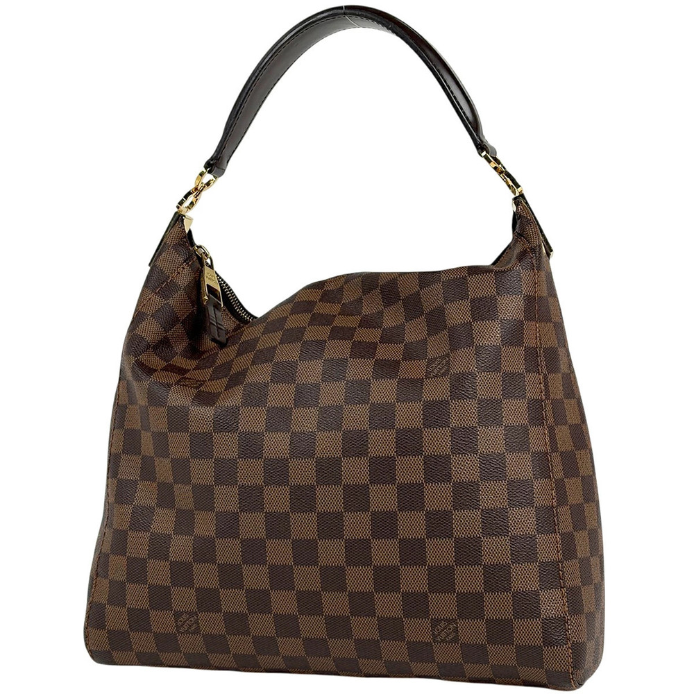 Louis Vuitton Portobello Shoulder Bag Damier Brown